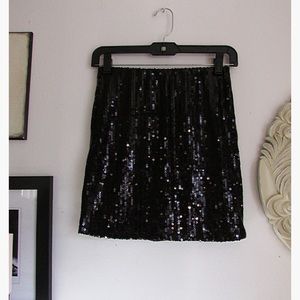 Like New! Sequin Mini Skirt!